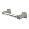 Montero Collection Contemporary Double Post Toilet Paper Holder in Satin Nickel