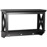 RiverRidge Home La Crosse 25.98 in. W x 7.68 in. D x 15.35 in. H Wall Mount Bathroom Shelf in Black