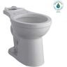 Delta Foundations Round Front Toilet Bowl Only in White