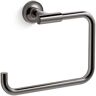 KOHLER Purist Towel Ring in Vibrant Titanium