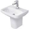 Duravit DuraStyle 17.75 in. Rectangular Bathroom Sink in White