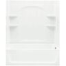 STERLING Ensemble 32 in. x 60 in. x 74 in. Bath and Shower Kit with Right-Hand Drain in White