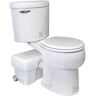 Liberty Pumps Ascent II 2-Piece 1.28 GPF Single Flush Round Macerating Toilet in White