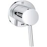 Grohe Concetto 1-Handle Diverter Valve Only Trim Kit in StarLight Chrome (Valve Sold Separately)