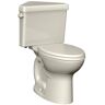 American Standard Cadet 3 Powerwash Triangle Tall Height 2-piece 1.6 GPF Single Flush Elongated Toilet in Linen, Seat Not Included