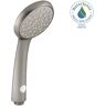 KOHLER Awaken 1-Spray Eco Boost Technology Handshower in Vibrant Brushed Nickel