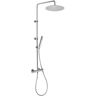 LaToscana 1-spray 8 in. Dual Shower Head and Handheld Shower Head in Chrome