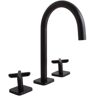 Speakman Lucid 8 in. Widespread 2-Handle Bathroom Faucet in Matte Black