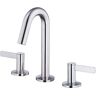 Gerber Amalfi 2H Widespread Lavatory Faucet w/50/50 Touch Down Drain 1.2gpm Chrome, in. Diameter, Deck Mount