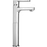 LaToscana Novello Single Hole Single-Handle High-Arc Vessel Bathroom Faucet in Chrome