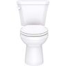 Gerber Viper 2-Piece 1.28 GPF Gravity Fed Elongated Toilet in White with Slow Close Seat