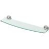 Gatco Reveal 20.13 in. W Glass Shelf in Satin Nickel