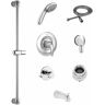 American Standard Commercial 3-Spray Round Shower System Trim Kit with Hand Shower and Tub Spout 1.5 GPM in Chrome (Valve not Included)