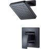 Pfister Kenzo 1-Handle 1-Spray Shower Only Trim Kit in Matte Black (Valve Not Included)