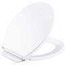 KOHLER Highline Quiet-Close Round Closed Front Toilet Seat in White (2-Pack)