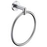 ANZZI Caster 2 Series Towel Ring in Brushed Nickel