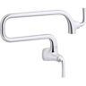 KOHLER Graze Wall Mount Pot Filler Kitchen Faucet in Polished Chrome