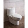 American Standard Tofino Complete 1-Piece 1.1 GPF Dual Flush Elongated Toilet in White with Slow Close Seat