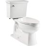 KOHLER Elmbrook Complete Solution 2-Piece 1.28 GPF Single Flush Elongated Toilet in White