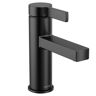 MOEN Beric Single Hole Single Handle Bathroom Faucet in Matte Black