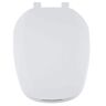CENTOCO Eljer Emblem Elongated Square Closed Front Toilet Seat in White