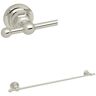 ROHL San Giovanni 24 in. Wall Mounted Towel Bar in Polished Nickel