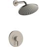 Hansgrohe Vernis Blend  Single-Handle Pressure Balance Shower Set, 1.75 GPM in Brushed Nickel