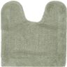 Better Trends Edge Collection 20 in. x 20 in. Green 100% Cotton Contour Bath Rug