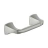 MOEN Voss Pivoting Double Post Toilet Paper Holder in Brushed Nickel