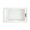 American Standard Evolution 60 in. x 36 in. Deep Soaking Bathtub with Reversible Drain in White
