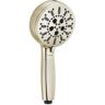 Delta 7-Spray Patterns 4.5 in. Wall Mount Handheld Shower Head 1.75 GPM with Cleaning Spray in Polished Nickel