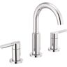 Delta Nicoli J-Spout 8 in. Widespread 2-Handle Bathroom Faucet in Chrome