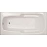 Hydro Systems Entre 60 in. x 32 in. Rectangular Drop-in Bathtub in White