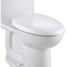 American Standard Cadet 3 Slow-Close Elongated Closed Front Toilet Seat in White