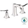 Hansgrohe Metris C 8 in. Widespread Double Handle Bathroom Faucet in Chrome