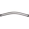 Barclay Products 60 in. Stainless Steel Curved Double Shower Rod in Oil Rubbed Bronze