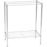 ORGANIZE IT ALL Freestanding 3-Bar Towel Rack in Chrome