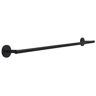 Delta Lyndall 30 in. Wall Mount Towel Bar Bath Hardware Accessory in Matte Black