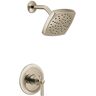 MOEN Flara M-CORE 3-Series 1-Handle Eco-Performance Shower Trim Kit in Polished Nickel (Valve Sold Separately)