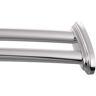 MOEN 60 in. Stainless Steel Adjustable Double Curved Shower Rod in Chrome