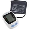 Automatic Upper Arm Blood Pressure Monitor with Cuff and LCD Display Screen - Fast BP and Pulse Readings