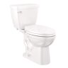 Delta Foundations Bidet Seat 2-piece 1.28 GPF Single Flush Elongated Toilet in White