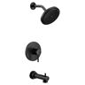 MOEN Align M-CORE 3-Series 1-Handle Eco-Performance Tub and Shower Trim Kit in Matte Black (Valve Not Included)