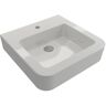 BOCCHI Parma 19.75 in. 1-Hole with Overflow Wall-Mounted Fireclay Bathroom Sink in White