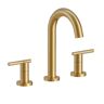 Gerber Parma Trim Line 2H Widespread Lavatory Faucet with Metal Touch Down Drain 1.2 GPM Brushed Bronze in Diameter, Deck Mount