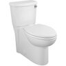 American Standard Transitional Slow-Close EverClean Elongated Closed Front Toilet Seat in White