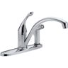 Delta Collins Single Handle Standard Kitchen Faucet with Integral Side Sprayer in Chrome