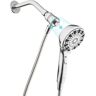 Glacier Bay Push Release 6-Spray Wall Mount Handheld Shower Head 1.8 GPM in Chrome