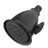 Speakman Hotel 3-Spray Patterns with 2.5 GPM 4.13 in. Wall Mount Fixed Shower Head with Anystream Technology in Matte Black