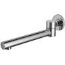 ALFI BRAND 9.75 in. Wall-Mount Bath Spout with Foldable Ability in Polished Chrome